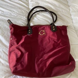 C Wonder Bag (maroon)